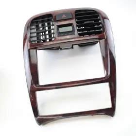 97410-3C000 AC Radio Heater Bezel Wood Grain Vents Center #2