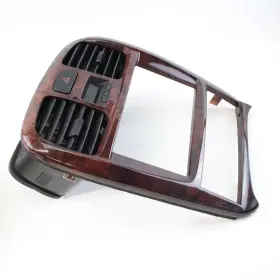 97410-3C000 AC Radio Heater Bezel Wood Grain Vents Center #3