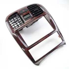 97410-3C000 AC Radio Heater Bezel Wood Grain Vents Center