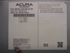 39540-TZ5-B51 ACURA Radio Receiver Display Climate Control #2