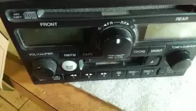 638-58003 APF Audio Radio Receiver Am Fm Cd Cassette Ex #2
