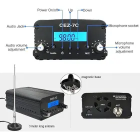 2ASVO7C-73 AZWANG Fm Broadcast Transmitter Box