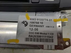 65839133774 BMW Audio Radio Am Fm Cd Navigation Player 530I #2