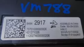 84842917 BUICK Envision Radio Display Control Panel #3