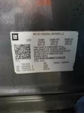 638.GM6X21 CADILLAC Receiver Ios Nav XT5 #3