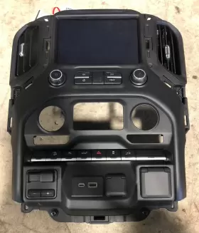 12598 CHEVROLET Am Fm Radio Control Panel Bezel 1500