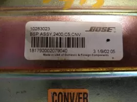 638-01349 CHEVROLET Audio Radio Amplifier Ht Corvette #2