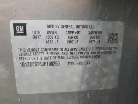 638-11059 CHEVROLET Audio Radio Controller Screen Malibu #3