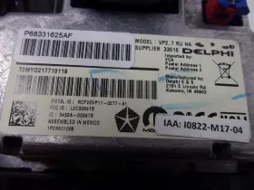 68331625AF CHRYSLER Radio Receiver Display Pacifica #2