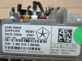 68351931 CHRYSLER Radio Gps Receiver Media Module Pacifica #3