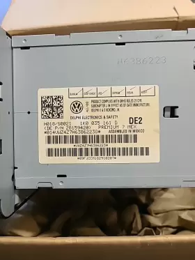 28159420 VW Delphi Cd Head Unit Radio Pin #2