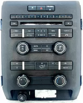 03381 FORD Radio Control Panel Manual Temperature F150