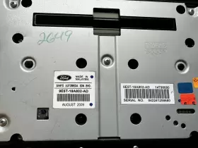 03447 FORD Radio Control Panel Fusion #3