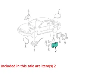 3F1Z18D806BA FORD Audio Taurus