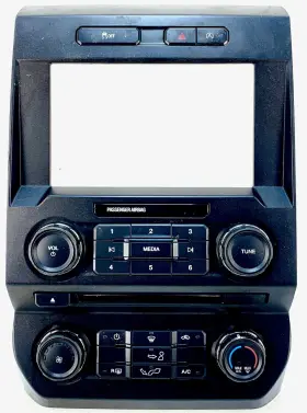 JL3Z18842CBC FORD Audio Control Panel Temperature F150