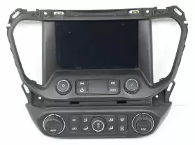 84359303 GMC Media Control Screen Bezel Scratches Acadia
