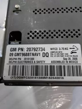 20792734 GMC TRUCK Radio Receiver Cd Player Acadia #2