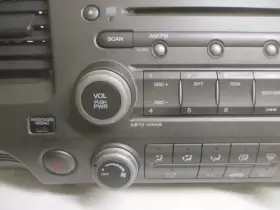 50313 HONDA Single Disc Cd Wma Player Radio Stereo Civic #2