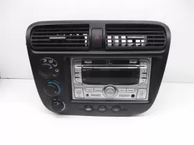 58845 HONDA Radio Receiver Disc Cd Player Bezel Climate Civic