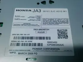 638-51259 HONDA Audio Radio Receiver Ridgeline #3
