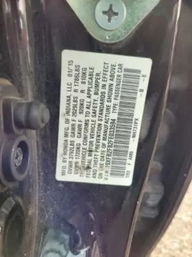 638-72733 HONDA Audio Radio Display Screen Upper Dash Ex