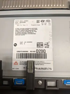 638-13598 HYUNDAI Audio Radio Sonata #3