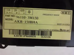 638-51016 HYUNDAI Audio Radio Keyboard Dvd Genesis