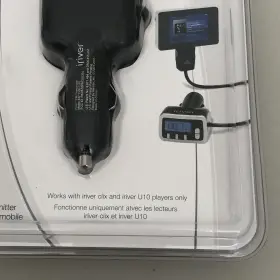 AFT-200 IRIVER Mobile Fm Transmitter Clix Car Stereo #3
