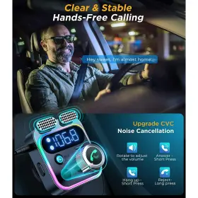JR-CL17 JOYROOM Wireless Fm Transmitter Car Radio Adapter Usb #2