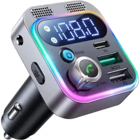 JR-CL17 JOYROOM Wireless Fm Transmitter Car Radio Adapter Usb