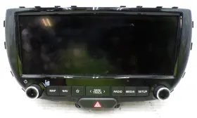 638-13395 KIA Fm Bt Nav Touch Screen Radio Soul