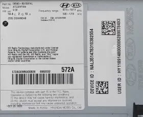 638-14766 KIA Am Fm Nav Media Radio Xm Sorento #2