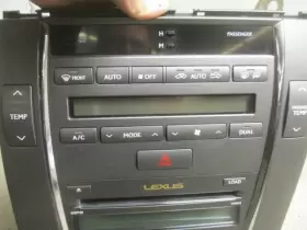 638-50445 LEXUS Cd Wma Radio Climate Control ES350 Satellite #3