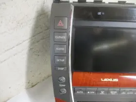 638-52344 LEXUS Single Disc Cd Navigation Radio ES350 #2