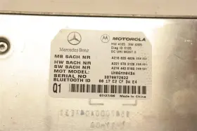 2168204826 MERCEDES Radio Audio Bluetooth Control Module S550 #3