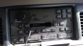 638-01087 MERCURY Audio Radio Receiver Am Fm Cassette Crown