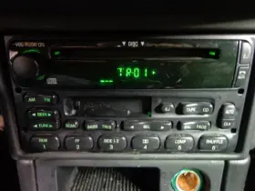 638-01212 MERCURY Audio Radio Am Fm Cassette Cd Slot Cougar #2