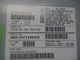 Outlander MITSUBISHI Radio Receiver Module Satellite Lancer #2