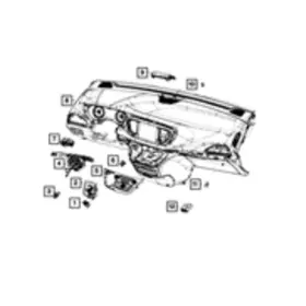68234655AB MOPAR Usb Port Chrysler Pacifica