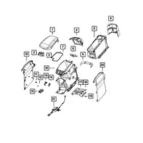 68448286AA MOPAR Usb Port Chrysler Voyager Pacifica