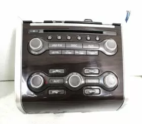 51436 NISSAN Audio Dial Temperature Panel Cd Radio Receiver #2