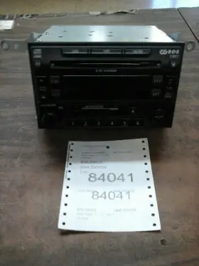 Nissan 638-58028 Audio Equipment Radio Receiver 6 Disc Changer Se Fits 02-04 Pathfinder