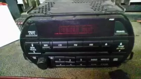 638-59028 NISSAN Audio Radio Receiver Am Fm Stereo Single Cd