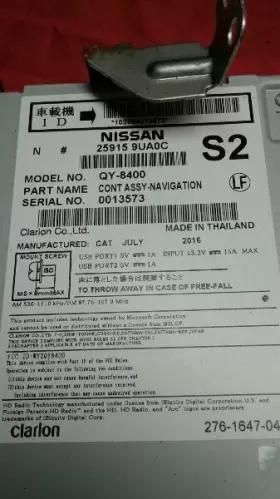 638-73537 NISSAN Audio Radio Receiver Cylinder Murano #2
