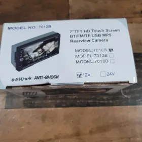 7012B Tft Touch Screen Bt Fm Tf Usb Rearview Camera #2