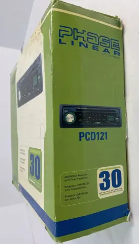 PCD121 PHASE LINEAR Car Radio Jenson Am Fm Cd Receiver Box #2