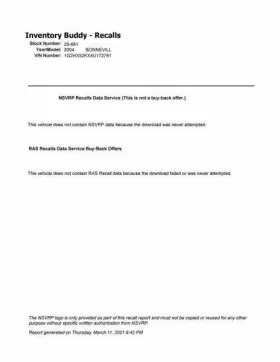 638-01499B PONTIAC Audio Radio Bonneville