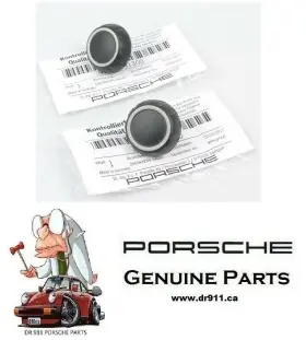 CDR24-KNOB PORSCHE Set Radio Knobs GT3 Boxster Cayman