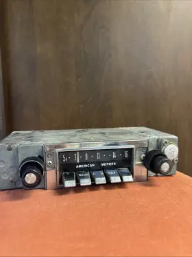 2RB1002 RAMBLER American Am Radio Rear Preset Buttons Amc #2
