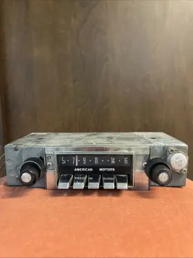 2RB1002 RAMBLER American Am Radio Rear Preset Buttons Amc